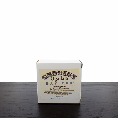 Ogallala Bay Rum & Sandalwood Shaving Soap